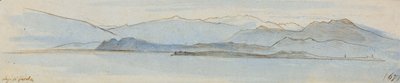 Lago di Garda von Edward Lear